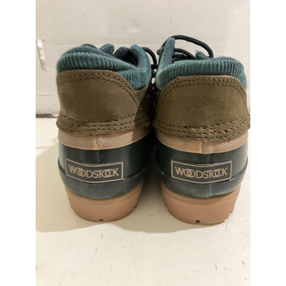 Woodstock Thermolite “Rene” Women's Size 8M green brown Rain Duck Boot Shoes - Picture 4 of 8